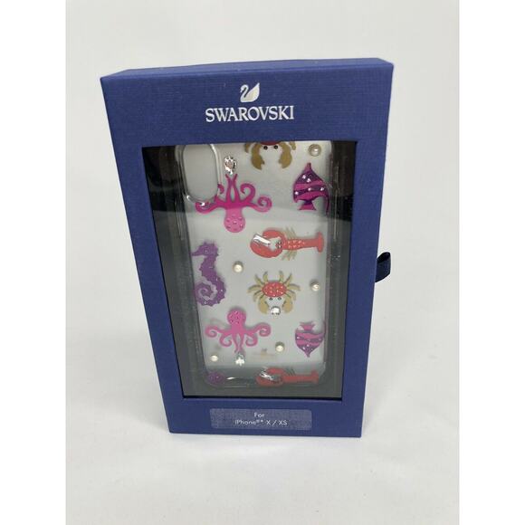 Swarovski Sea Life iPhone XS / X Case - Picture 1 of 8
